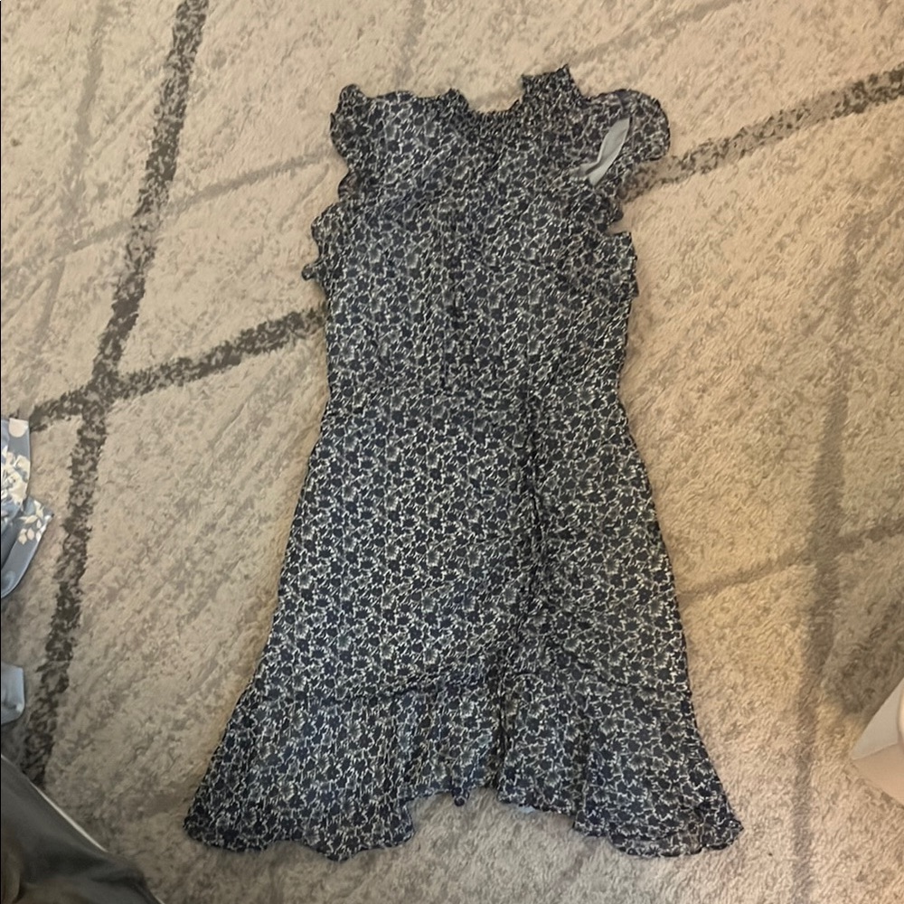 Sam Edelman Ruffle Rouched Minidress - Picture 2 of 4